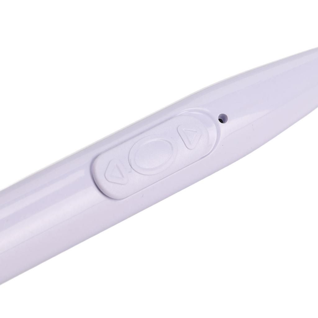 Kids Ear Wax Removal Spoon USB Rechargeable Safe Flashlight Round Tip LED Ear Pick Spoon with Storage Case Purple