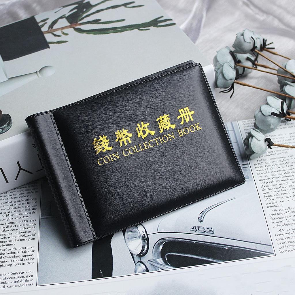 Coin Collection Book Coin Storage Bag Gifts 60 Pockets Stamp Album