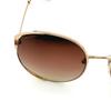 Bvlgari 57 20 2014/E2 Sunglasses Metal Brown Unisex BV6181B Used