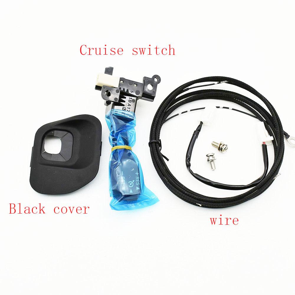 Cruise Control Switch 84632-34011 84632-34017 84632-0F010 45186-47030-C0 Steering Wheel Cover for Toyota Prius 09-15