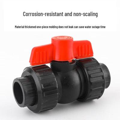 Lijiu Plastic Double Union Ball Valve