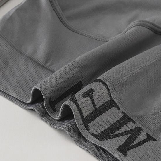 Men Briefs Letter Low Waist Alphabet Waistband Stretch Close Fit Sexy Seamless Panties