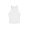 Puma Round Neck Sleeveless Fitted Tank Top Women Tops White 626093-02