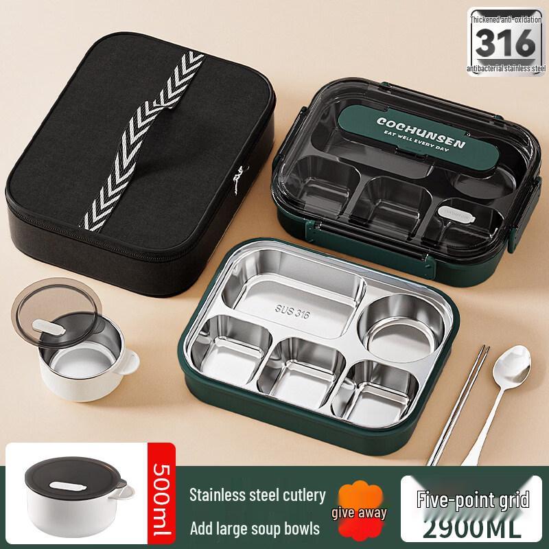 ZISIZ 316 Stainless Steel Lunch Box