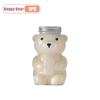 500ml Portable Cartoon Bear Transparent Bottles Cute Reusable Drink Containers for Bubble Tea Juice Milkshake Party Supplies