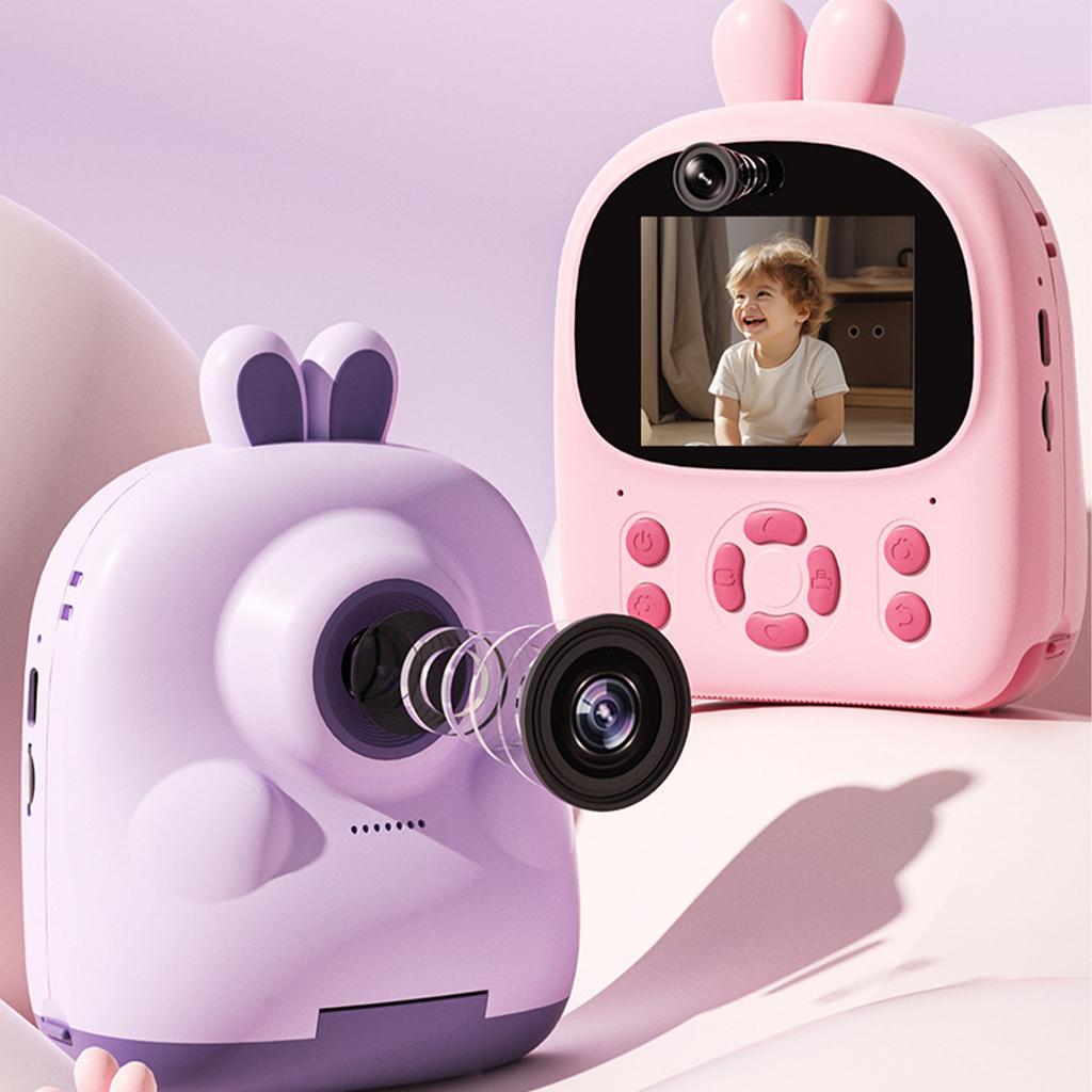 Children's printing camera thermal polaroid cartoon cute girl gift toy