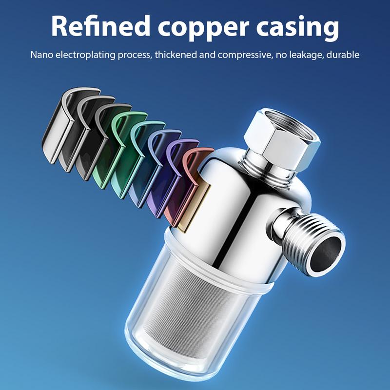 Water Heater Filter Spin Down Sediment Filters Stainless Steel Leak-Proof Multifunctional Hot Water Heater Pre Filter