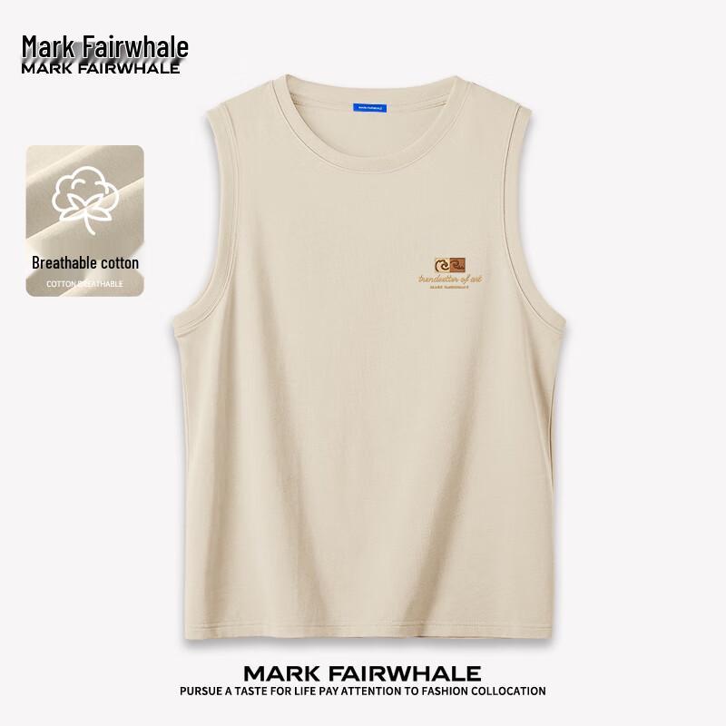 Mark Fairwhale Men s Casual Heavyweight Cotton Tank Top L