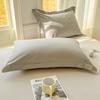 2Pcs/Set 48x74cm Simple Solid Color Pillowcase Fashion Home School Bedding Classic Bedroom Sleeping Pillow Case