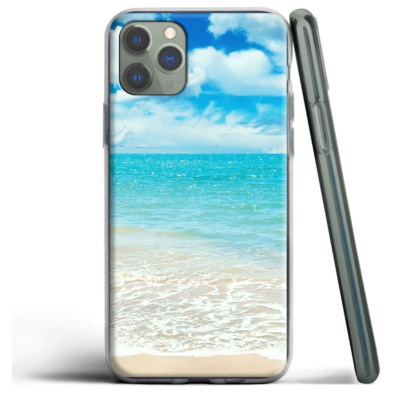 

Силиконовый чехол с синими морскими волнами и океаном для Apple iPhone 12 Mini 11 Pro SE XS X XR Max 8 7 6S 6 Plus 5S for Iphone Xs Max алиса синий