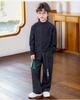 Boys' Chinese Style Hanfu Set - Spring/Autumn Shirt & Outfit for Performances and Formal Events