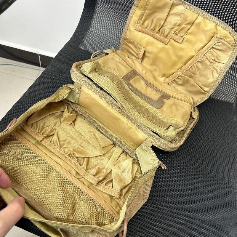 Men's Portable and Durable Tactical Outdoor Bag Multi-purpose Tactical Storage Bag Fishing Bag and Toiletry Bag,Toiletries Travel Bag for Short Trips