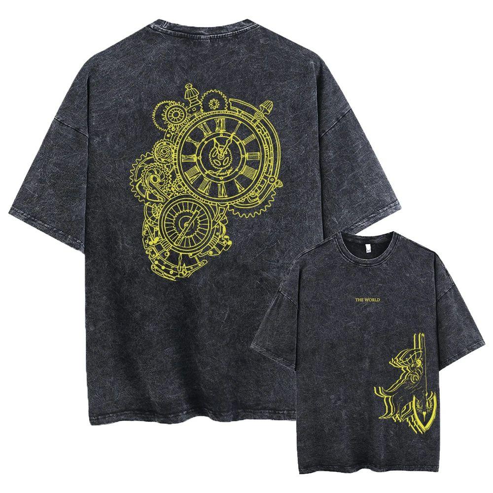 New Arrival Mens Clothes Tee Shirt Homme Graphic TShirts Men Tshirt for MenS Men Casual Fashion Harajuku Washed Cotton