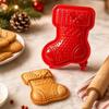 Embossed Christmas Mini Pie Press Mold Food Grade Holiday Baking Pie Mold Dessert Making