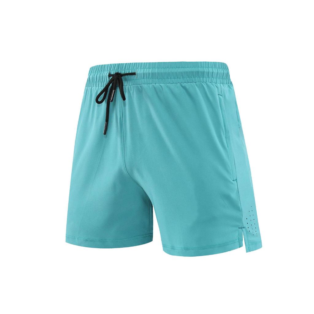 Men's Quick-Dry Mesh Running Shorts, 3/4 Length, Stretch & Breathable for Marathon Fitness