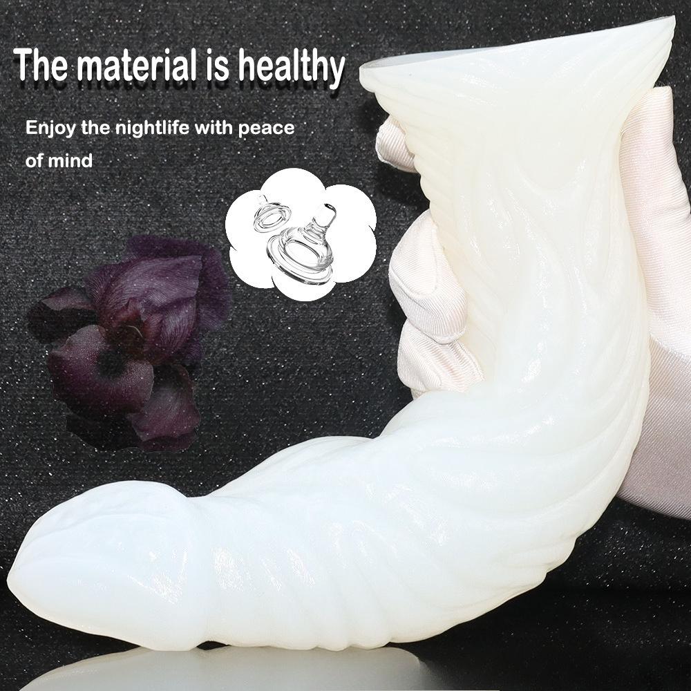 Liquid Silicone Dildo  Anal Plug Anal Expansion Device  Male and Female Masturbator Adult Sex Toy