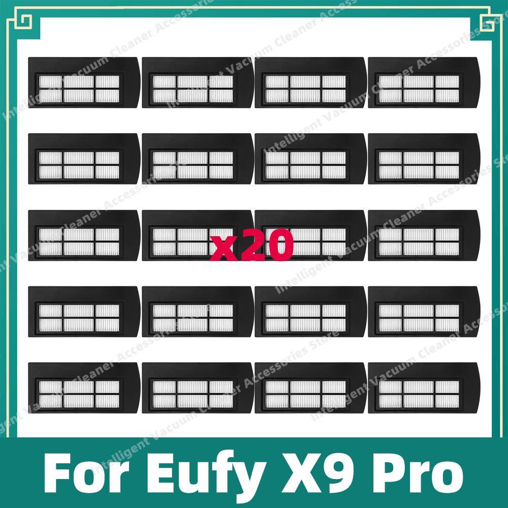Compatible For Eufy X9 Pro Vacuum Cleaner Side Brush Hepa Filter Mop Cloth Rag Accessories Replacement Spare Parts