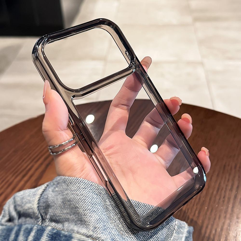 

Transparent Phone Case For iPhone 17 16 15 14 13 12 11 Pro Max Air Plus Shock Proof Bumper Clear Acrylic Cases Cover iPhone 11 Pro