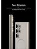 Magnetic Ring Skin-Feel Case for Samsung S24/S23 Ultra