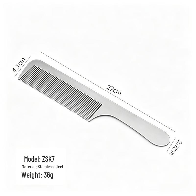 ETUB Stainless Steel Professional Hair Cutting Comb