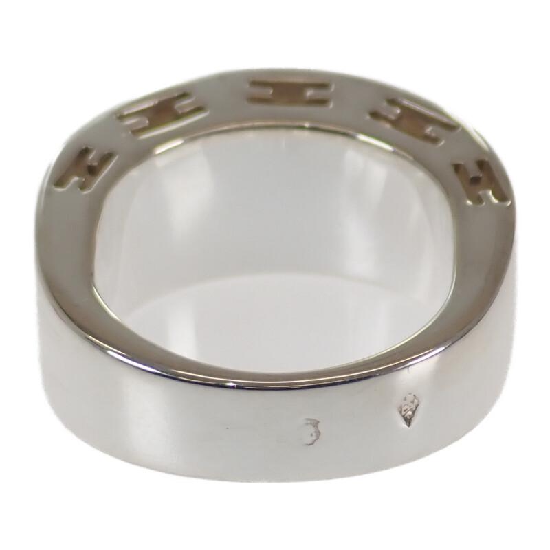 HERMES  #7(JP Size) 50  ring Silver925 Women