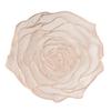 PVC Placemat Heat-Resistant Reusable Table Mat Hollow Rose Shape Insulation Pad for Dining Table Decoration
