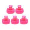 5PCS Portable Toothbrush Head Covers Toothbrush Protector Cap Brush Pod Case Protective ABS Clip Household Travel Supplies