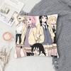 Anime Watamote K-Kuroki T-Tomoko Pillow Case Fashion Square Pillowcase Bedroom Sofa Room Ins Decoration Leisure
