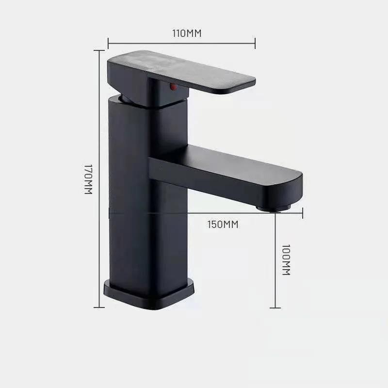 black bathroom faucet, hot and cold mixer tap, vanity, bathroom, kitchen, countertop mount, bathroom sink faucet accessories
