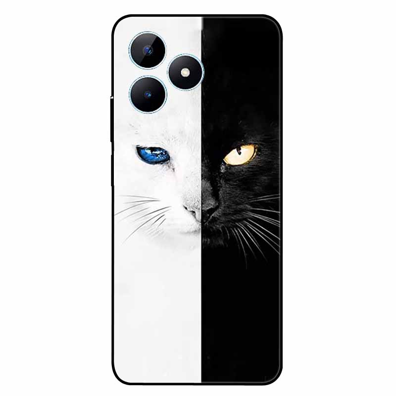 Funda For Realme Note 50 Case Silicone Soft Shockproof Cartoon TPU Phone Shell For Realme Note50 Cover Painted Cute Coque Note50