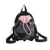 MDNG Transparent Cartoon Large Capacity School Backpack