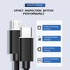 Type C to Micro USB Cable Fast USB Type-C Adapter for Samsung Huawei Xiaomi OnePlus MacBook Pro OTG Mobile Phone Micro USB Cable