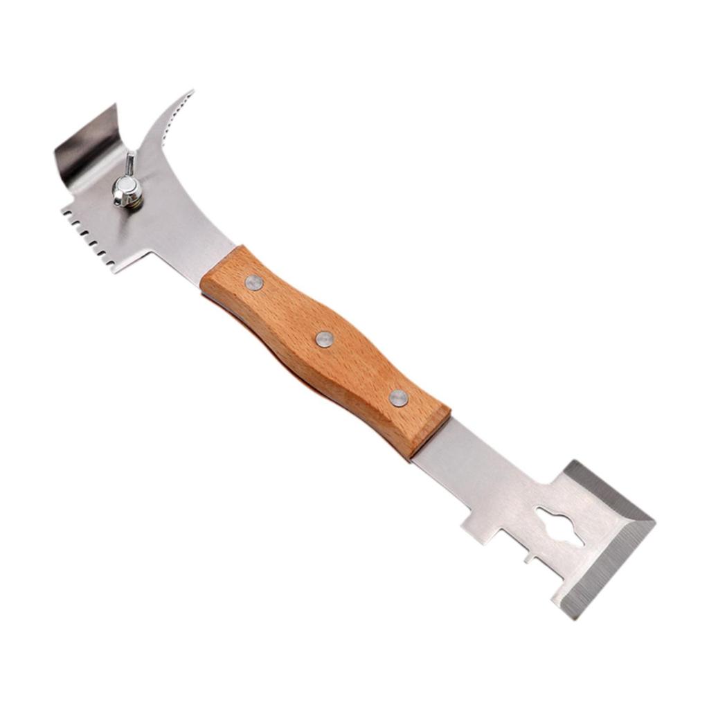Bee Hive Tool Comfortable Grip Cleaning Apiarist Bee Uncapping Hive Cleaner