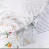 Summer European & American Floral Knit Sexy Underwear Set with Steel Ring