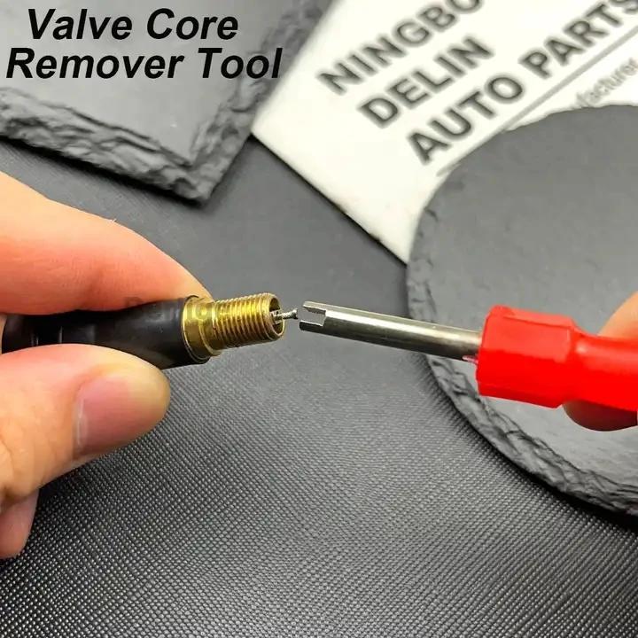 5pcs Tyre Valve Core Remover Tool Key for Car Bike Motorbike Truck Tyre Valves Stem Repair Tools Car Tire Valve Core Screwdriver