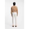 BOSS Easy Iron Stretch Cotton Tapered Fit Poplin Pants Open White  50561217118 