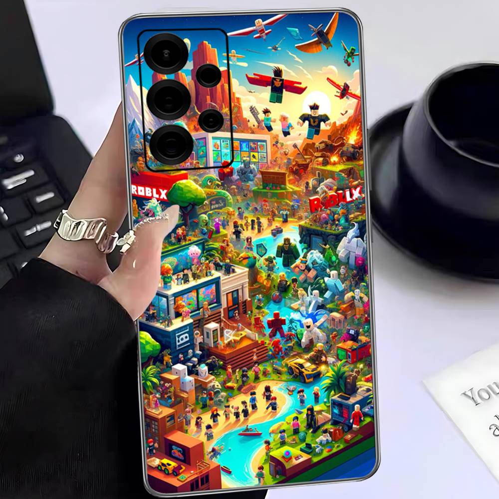 

Game Robot Anime Phone Case For Samsung A 52 53 21 32 13 12 71 31 51 40 72 73 70 22 42 50 30 20 21 shell Samsung A73 5G