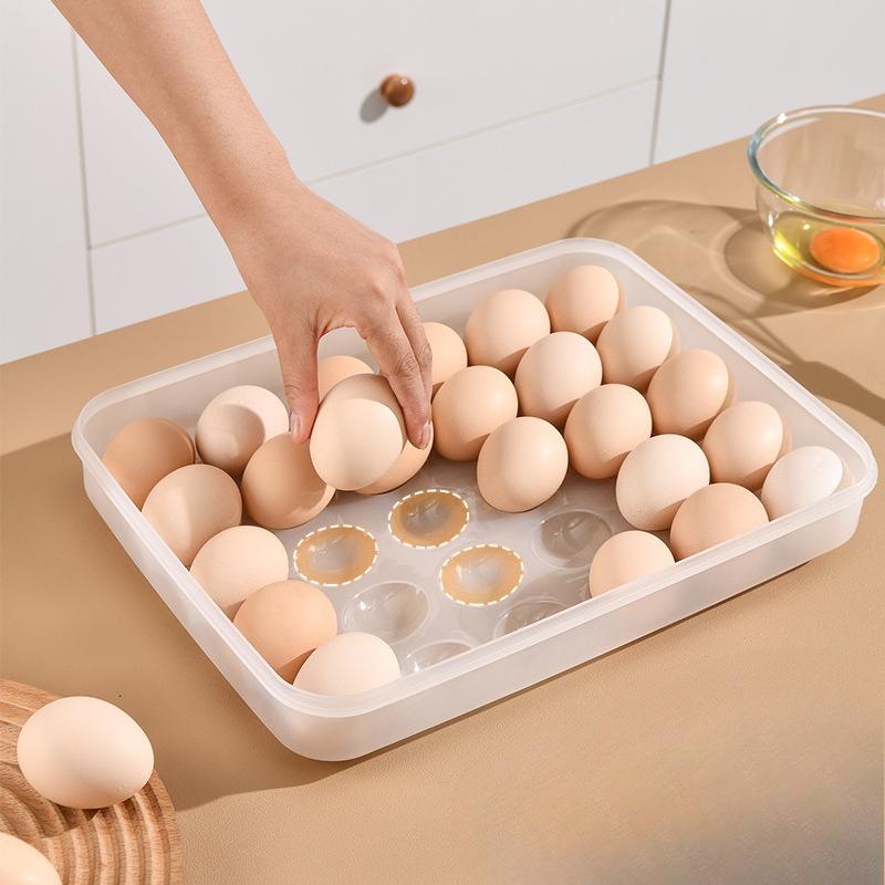 Egg Storage Box, Refrigerator, Household Anti-rolling Preservation Egg Box, Kitchen Refrigerator Preservation Egg Box