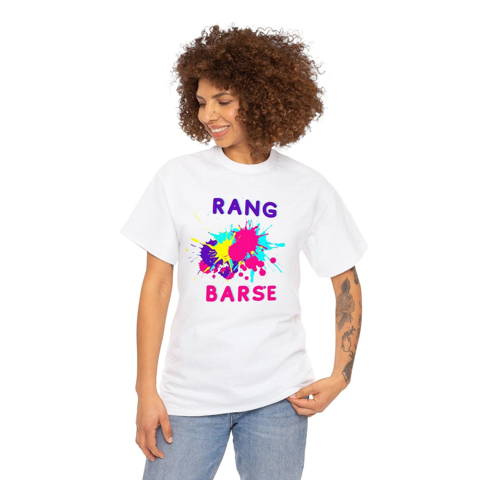 Rang Barse Holi T-Shirt, Unisex Cotton Tee 2XL