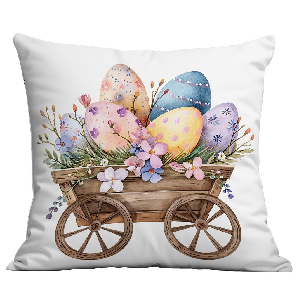 New Easter Lavender Pillow Case Home Living Room Sofa Cushion Pillow Case