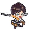 Stylish Eren Yeager Brooch Featuring Alluring Anime Design Ideal For Personal Accessories