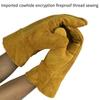 Non-Slip Cowhide Welding Gloves Wear-resistant Welder Work Gloves Safety Gloves  Safety Protection