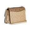 Coach Morgan 26 Classic Monogram Flap Snap Comfortable Leather Messenger Bag Women Shoulder Bag Khaki CM089-IMOT4