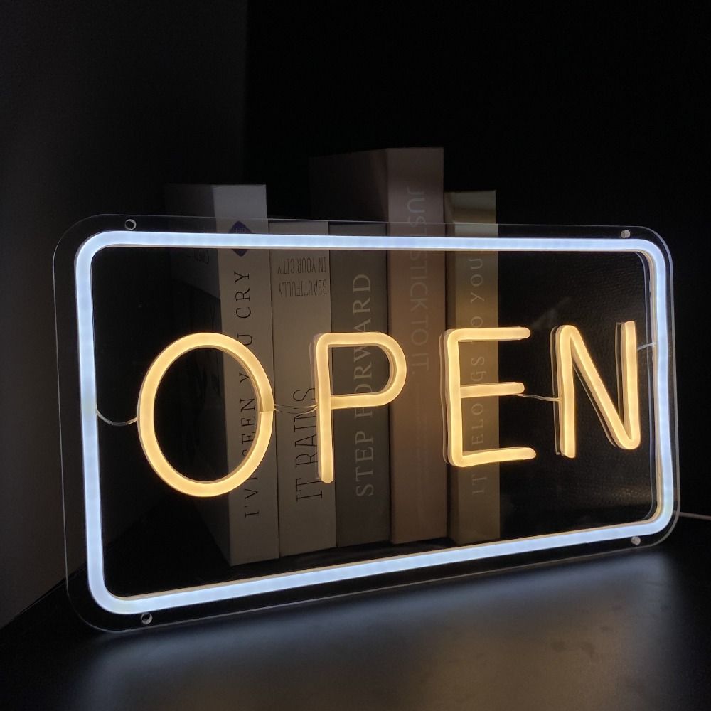 Simple USB Powered Neon Sign Decorative Light Dimmable LED Neon Sign Business Sign Window Sign Neon Sign Lamp Bar Decoration