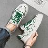 New Shoes for Men Genuine Leather Casual Shoes Street Trend Flat Skateboard Shoes Youth Cool Cow Leather Sneakers
