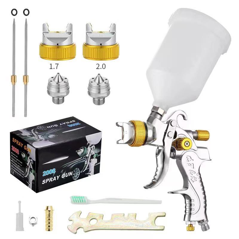 Pneumatic Spray GunAutomotive Sheet MetalHigh Atomization Spray GunUpper Pot Type Top Coat Gun1.4/1.7/2.0mm