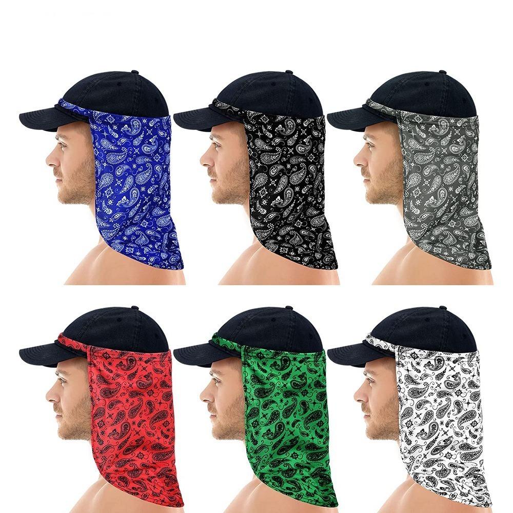 

UV Resistant Sunscreen Mask Sun Shading Cool Hat Brim Soft Face Mask Cycling