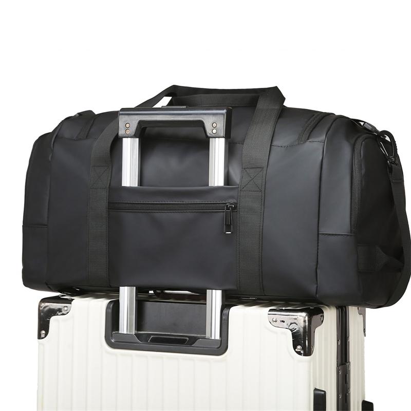 Three-Use Dry and Wet Separation Fitness Bag Multi-Functional Backpack Men's Shoulder Luggage Boarding Hand Travel Bag