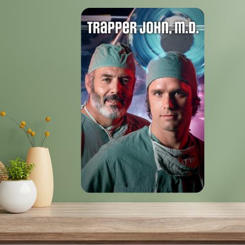 

Trapper John MD Classic TV Show Metal Poster Sign 20x30cm（7.8x11.8inch）