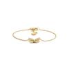 Women's SUTTON Pave Butterfly Gold-Tone Stainless Steel Station Bracelet, JF04921710